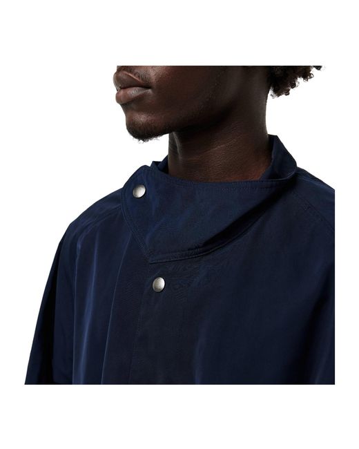 Dries Van Noten Blue Rannon Coat for men