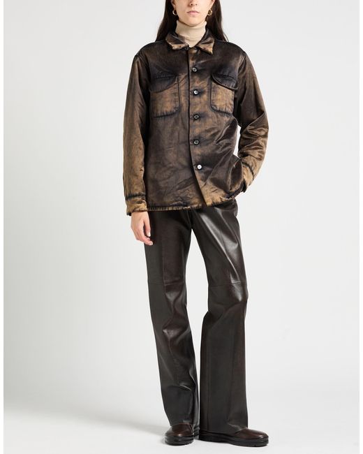 Maison Margiela Black Tie-Dye Casual Jacket