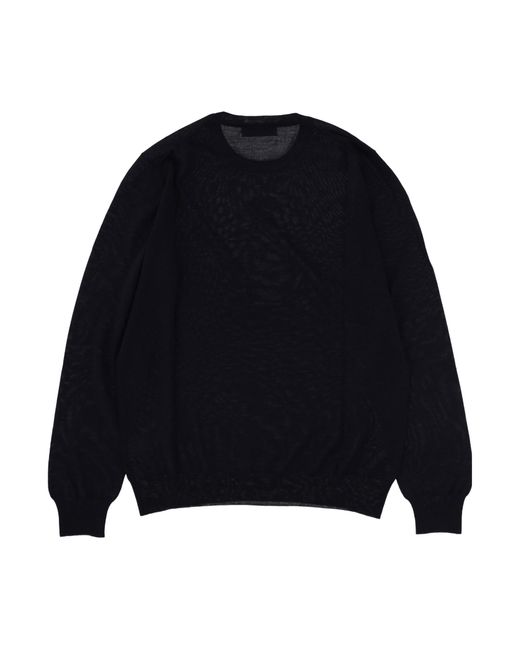 Gran Sasso Blue Crewneck Pullover for men