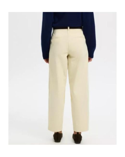 SELECTED Natural Trousers