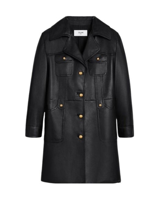 Céline Black Neo Coat