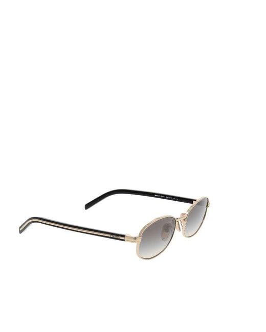 Prada White Full Frame Sunglasses for men