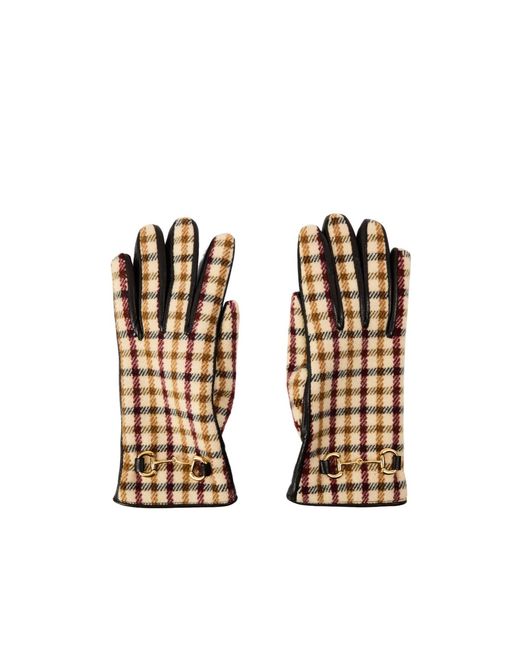 Gucci Metallic Classic And Versatile Gloves