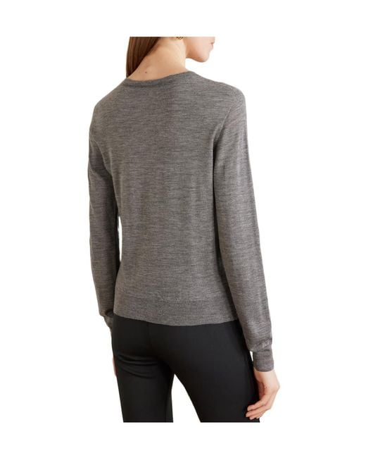 Kallmeyer Gray Merino Wool Cardigan