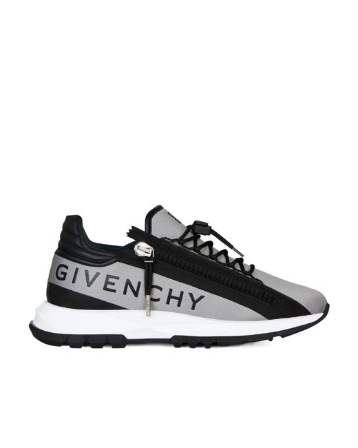 Givenchy Black Spectre 4G Lace-Up Sneakers for men