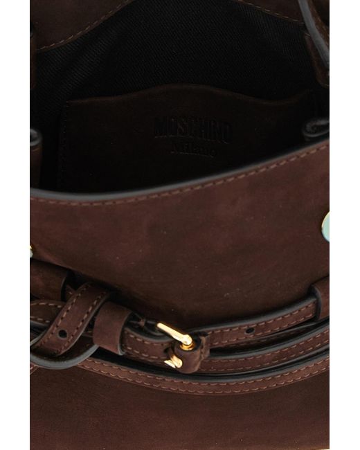 Moschino Black Tie Me Shoulder Bag