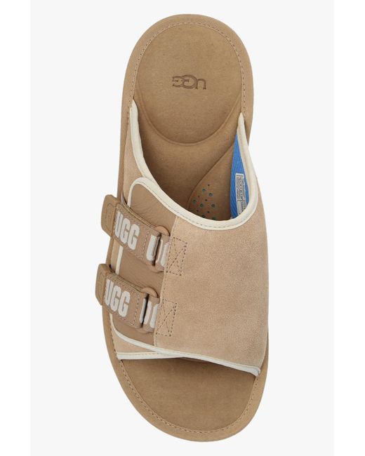 Ugg White Goldencoast Strap Slides for men