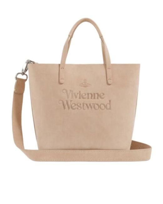 Vivienne Westwood Natural Studio Small Shopper