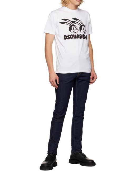 DSquared² Blue Dark Rinse Wash Cool Guy Jeans for men