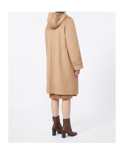 Max Mara Natural Single-Breasted Coats