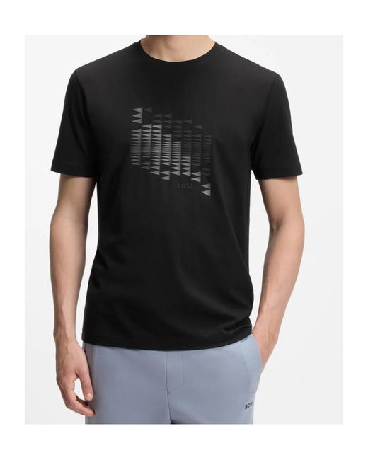 Boss Black Short-Sleeved T-Shirt for men