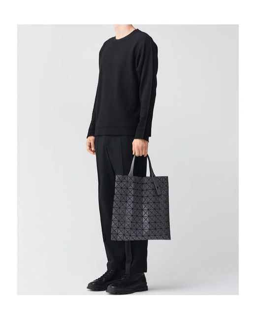 Issey Miyake Black Prism Matte Tote Bag