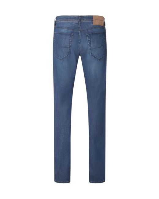 Jacob Cohen Blue Jeans With Belt Loops for men