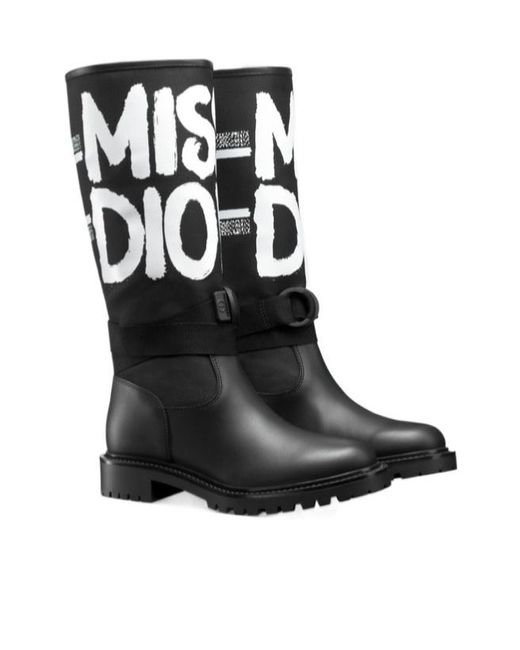 Dior Black D-Major Boot