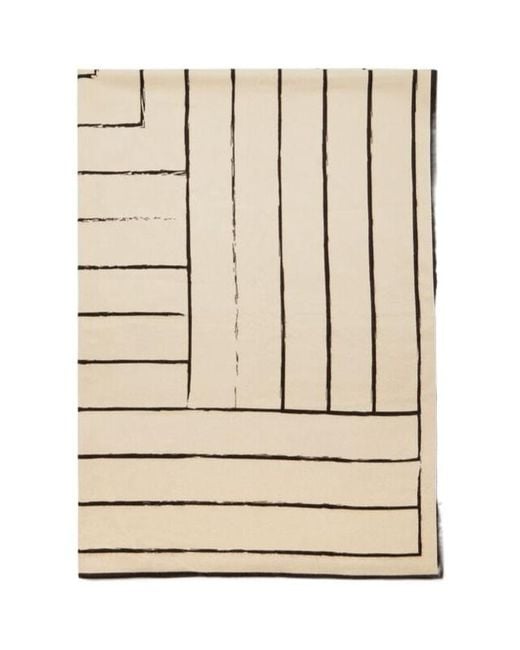 Loro Piana Natural Lp Labyrinth Plaid
