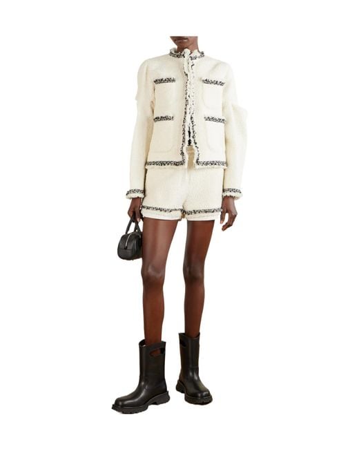 Sacai Natural Tweed Jacket