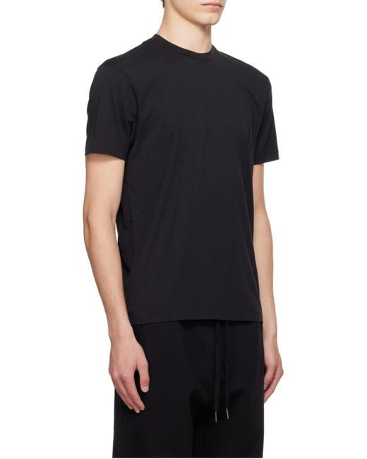 Tom Ford Black Crewneck T-Shirt for men