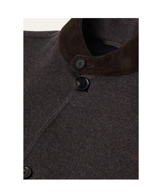Loro Piana Black Juan Blouson for men