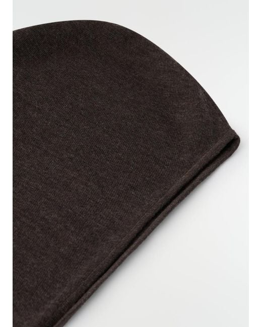 Lemaire Brown Head Scarf for men