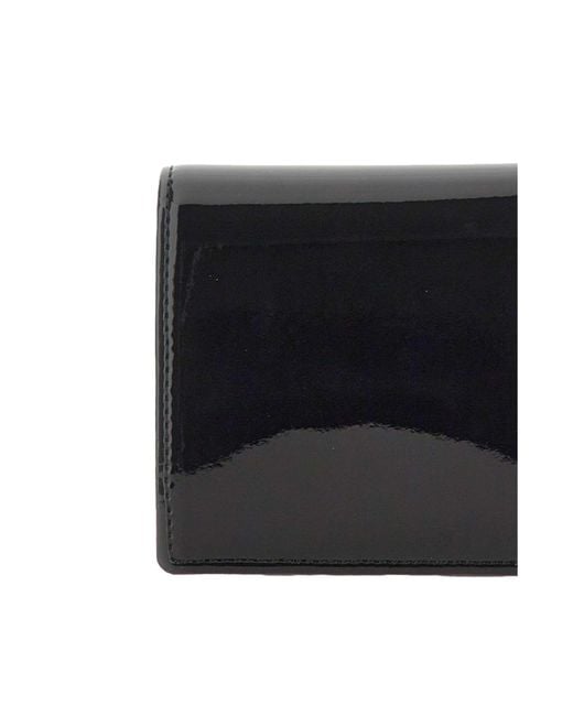 Vivienne Westwood Black Orb-Logo Wallet