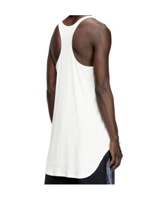 DIESEL White X Tom Of Finland Foundation Pr-T-Shanry-W-Tom25 Tank Top for men