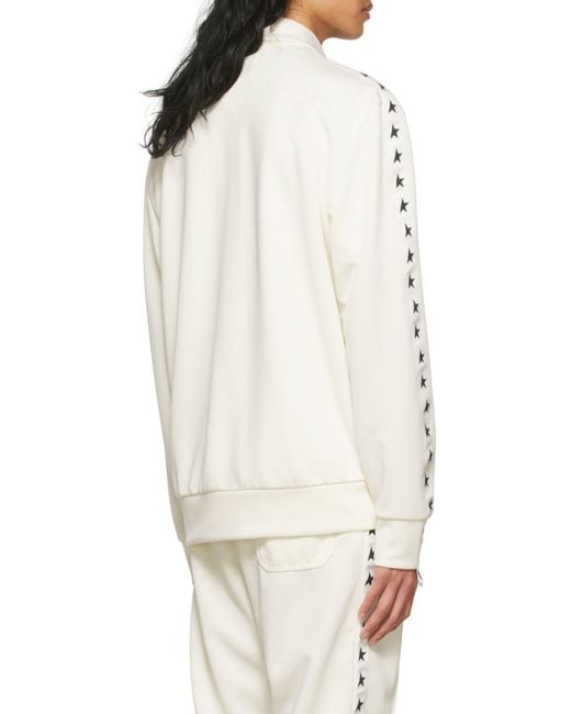 Golden Goose Deluxe Brand Natural Star Tape Zipped Jacket for men