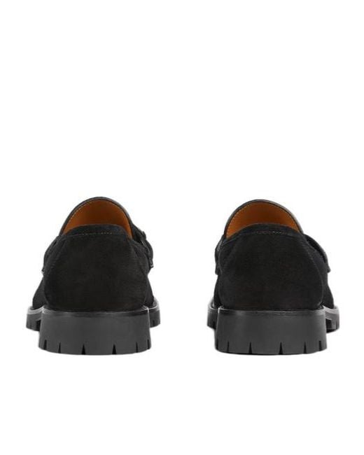 Gucci Black Horsebit Loafers for men