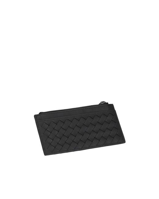 Bottega Veneta Black Rectangular Wallet for men