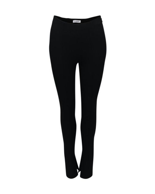 Anine Bing Black Max High-Rise Skinny Trousers