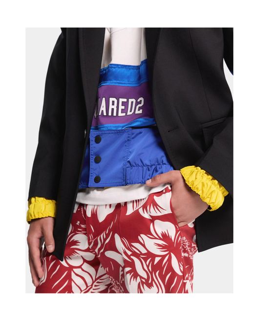 DSquared² Black Single-Vent Tailored Blazer for men