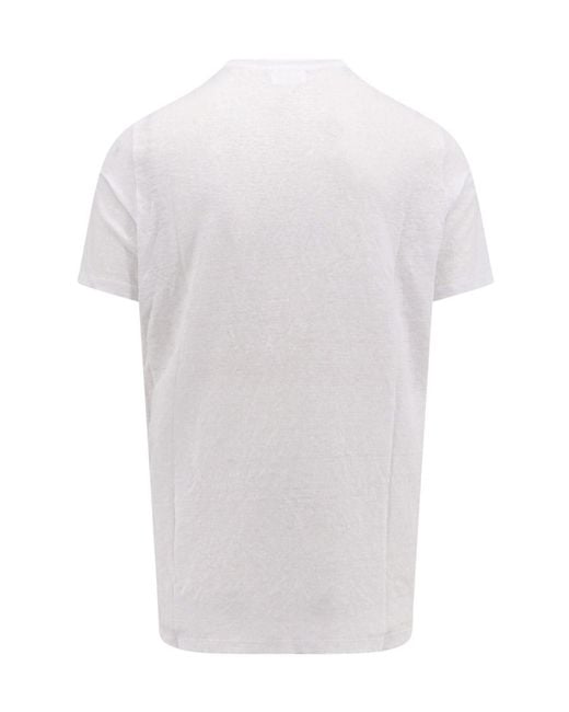 Isabel Marant White Karman Crewneck T-Shirt for men