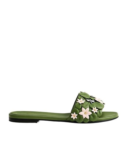 Dior Green Bloom Slide