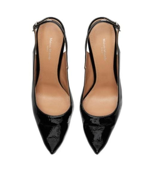 Maison Margiela Metallic Loved To Death Slingback Pumps