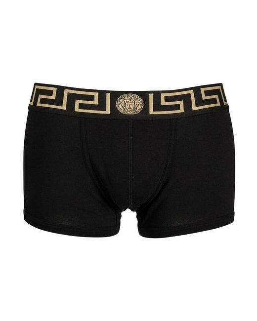 Versace White Greca Border 2 Piece Trunks for men