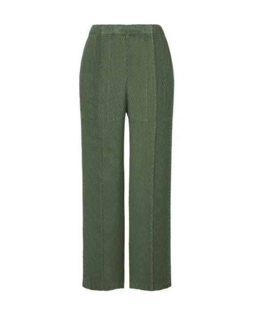 Issey Miyake Green Rhombus Pleats