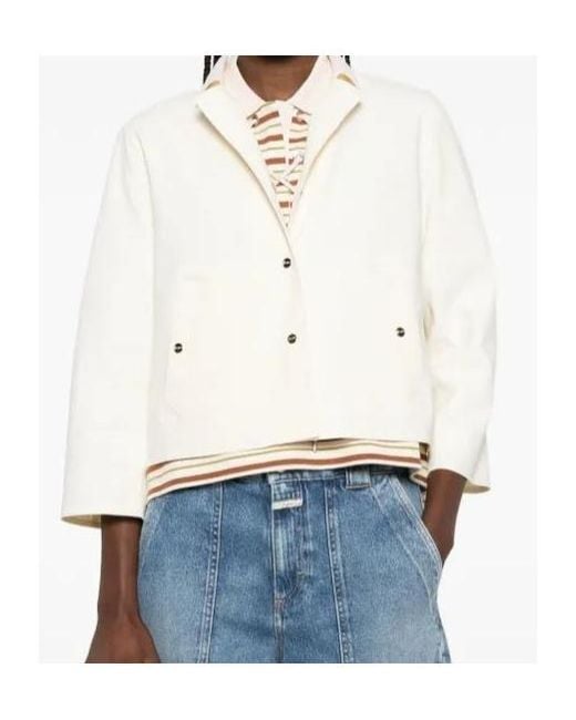 Herno White Polyamide Elastane Jacket
