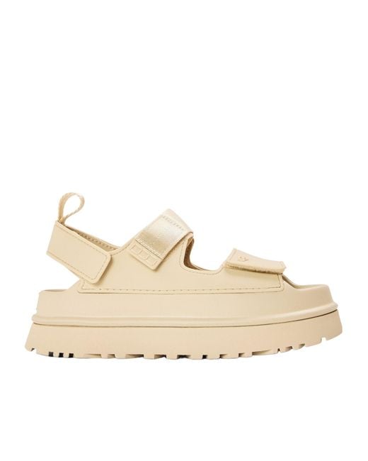 Ugg Natural Logo Detail Sandals