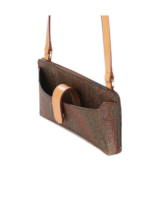 Etro White Logo Shoulder Bag