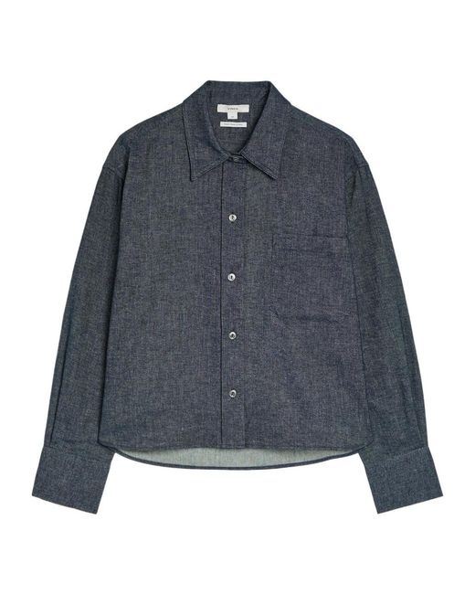 Vince Blue Chambray Shirt