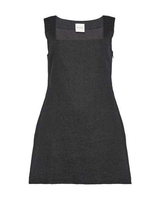 Posse Black Alice Mini Dress
