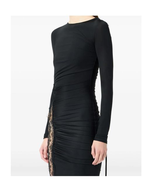 Blumarine Black Long Sleeve Dress