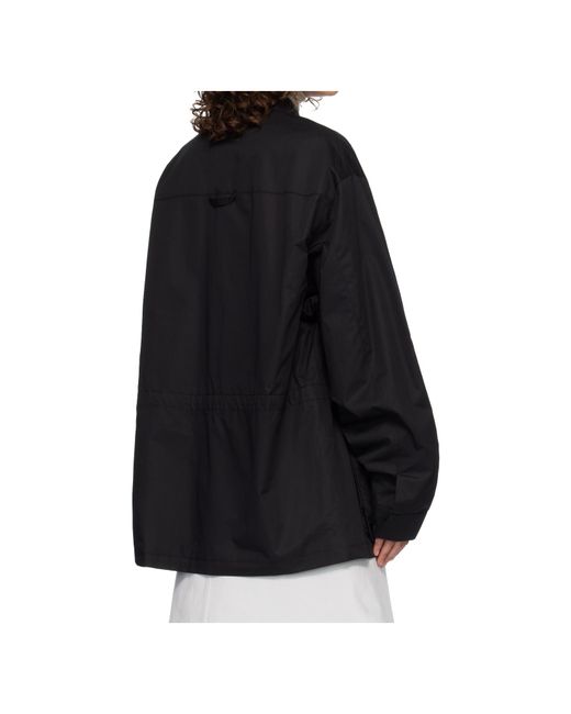 Rier Black Collared Field Jacket for men