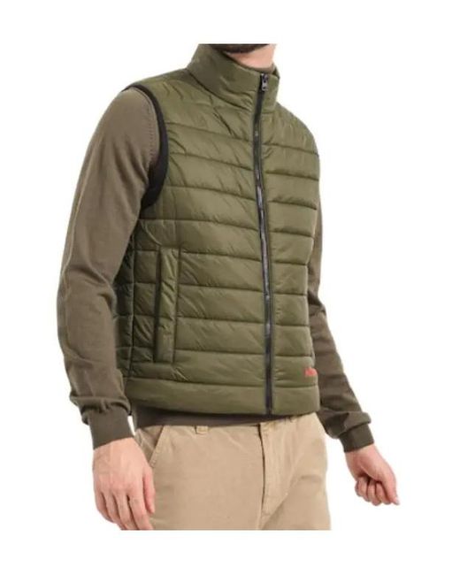 Boss Green Zippered Vest for men