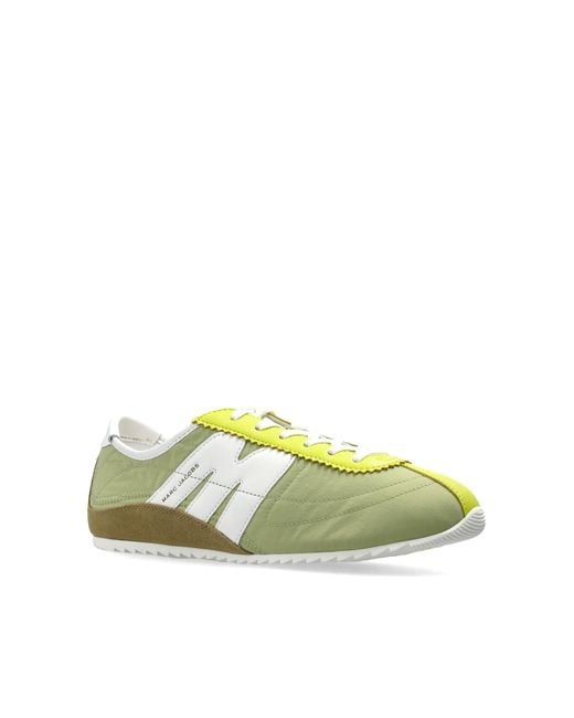 Marc Jacobs Green Lace-Up Sneakers