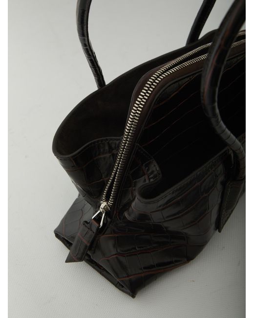 The Attico Black Zippered Handbag