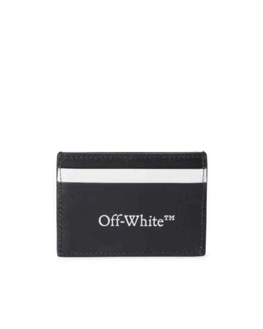 Off-White c/o Virgil Abloh White Panelled Logo Detailed Wallet for men