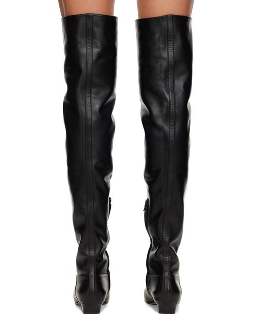 Khaite Black Marfa Boots