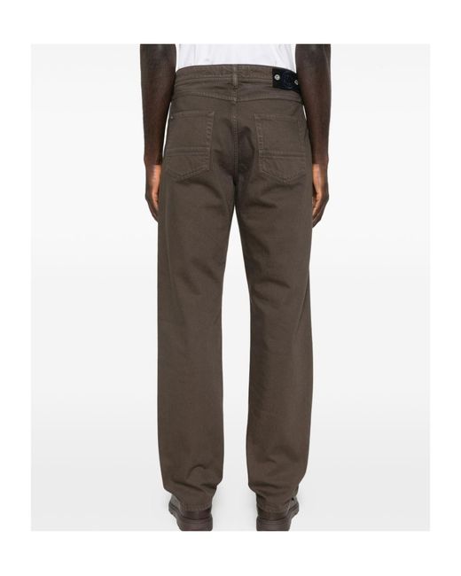 Stone Island Gray Regular Straight Jeans for men