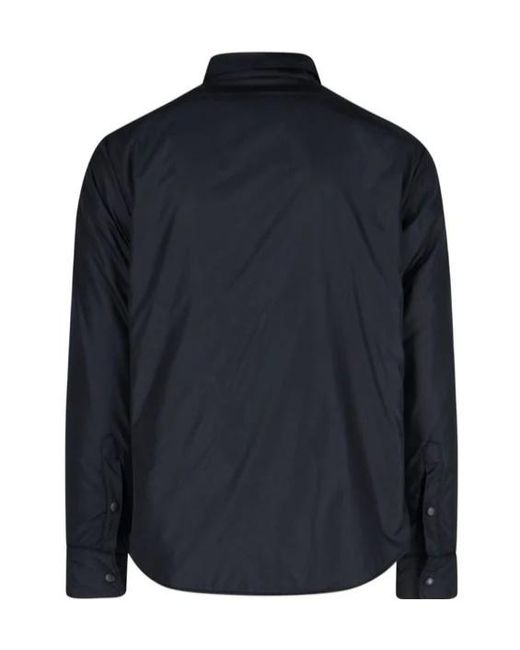 Aspesi Blue Buttoned Shirt for men