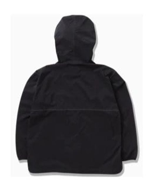 And Wander Black Pertex Windproof Casual Jacket for men